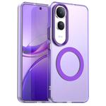 For vivo V50 Lite 5G Candy Magsafe PC Hybrid TPU Phone Case(Purple)