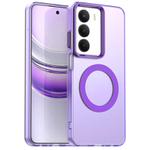 For Realme14x Candy Magsafe PC Hybrid TPU Phone Case(Purple)
