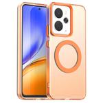 For Realme 14 5G Candy Magsafe PC Hybrid TPU Phone Case(Orange)