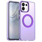 For OPPO K13 5G Candy Magsafe PC Hybrid TPU Phone Case(Purple)