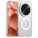 For OPPO Find X8 Ultra Candy Magsafe PC Hybrid TPU Phone Case(White)