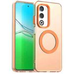 For OPPO A5 5G Global Candy Magsafe PC Hybrid TPU Phone Case(Orange)