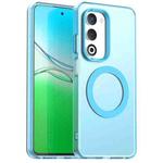 For OPPO A5 5G Global Candy Magsafe PC Hybrid TPU Phone Case(Blue)