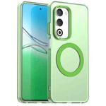For OPPO A5 5G Global Candy Magsafe PC Hybrid TPU Phone Case(Green)