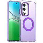 For OPPO A5 5G Global Candy Magsafe PC Hybrid TPU Phone Case(Purple)