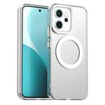 For OPPO Reno14 F 5G Candy Magsafe PC Hybrid TPU Phone Case(White)