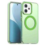 For OPPO Reno14 F 5G Candy Magsafe PC Hybrid TPU Phone Case(Green)
