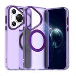 For Huawei Pura 70 Candy Magsafe PC Hybrid TPU Phone Case(Purple)