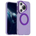 For Huawei Pura 70 Pro Candy Magsafe PC Hybrid TPU Phone Case(Purple)