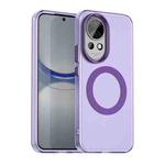 For Huawei nova 12 Candy Magsafe PC Hybrid TPU Phone Case(Purple)