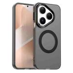 For Huawei Pura 80 Candy Magsafe PC Hybrid TPU Phone Case(Black)
