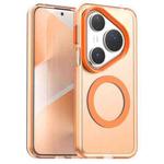For Huawei Pura 80 Pro Candy Magsafe PC Hybrid TPU Phone Case(Orange)