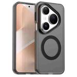 For Huawei Pura 80 Pro Candy Magsafe PC Hybrid TPU Phone Case(Black)