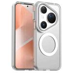 For Huawei Pura 80 Ultra Candy Magsafe PC Hybrid TPU Phone Case(White)