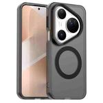 For Huawei Pura 80 Ultra Candy Magsafe PC Hybrid TPU Phone Case(Black)