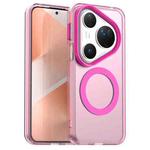 For Huawei Pura 80 Ultra Candy Magsafe PC Hybrid TPU Phone Case(Red)