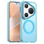 For Huawei Pura 80 Ultra Candy Magsafe PC Hybrid TPU Phone Case(Blue)