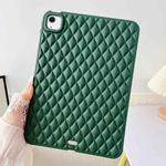 For iPad Air 11 2025 / 2024 Diamond Lattice TPU Tablet Case(Green)