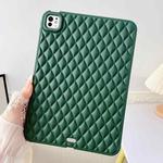 For iPad Pro 11 2024 Diamond Lattice TPU Tablet Case(Green)