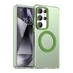 For Samsung Galaxy S25 Ultra 5G Candy Magsafe PC Hybrid TPU Phone Case(Green)