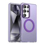 For Samsung Galaxy S25 Ultra 5G Candy Magsafe PC Hybrid TPU Phone Case(Purple)