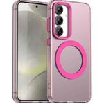 For Samsung Galaxy S25+ 5G Candy Magsafe PC Hybrid TPU Phone Case(Red)