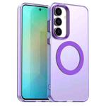 For Samsung Galaxy S25 FE 5G Candy Magsafe PC Hybrid TPU Phone Case(Purple)