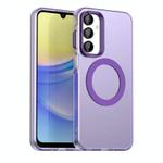 For Samsung Galaxy A16 4G Candy Magsafe PC Hybrid TPU Phone Case(Purple)