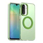 For Samsung Galaxy A17 5G Candy Magsafe PC Hybrid TPU Phone Case(Green)