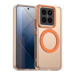 For Xiaomi 14 Pro Candy Magsafe PC Hybrid TPU Phone Case(Orange)