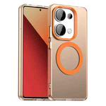 For Xiaomi Poco M6 Pro 4G Candy Magsafe PC Hybrid TPU Phone Case(Orange)