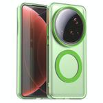 For Xiaomi 15 Ultra Candy Magsafe PC Hybrid TPU Phone Case(Green)
