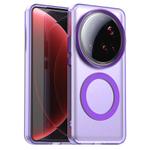 For Xiaomi 15 Ultra Candy Magsafe PC Hybrid TPU Phone Case(Purple)