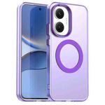For Xiaomi Poco F7 Candy Magsafe PC Hybrid TPU Phone Case(Purple)