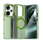 For Redmi Turbo 3 Candy Magsafe PC Hybrid TPU Phone Case(Green)