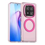 For Redmi Note 14 Pro+ 5G Candy Magsafe PC Hybrid TPU Phone Case(Red)