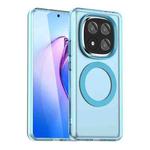 For Redmi Note 14 Pro+ 5G Candy Magsafe PC Hybrid TPU Phone Case(Blue)