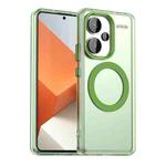 For Redmi Note 13 Pro+ Candy Magsafe PC Hybrid TPU Phone Case(Green)