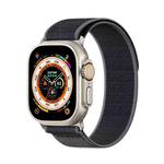 For Apple Watch 42mm / 41mm / 40mm / 38mm DUX DUCIS YJ Series Nylon Watch Band(Black Grey)