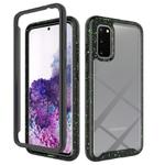 For Samsung Galaxy S20 Shockproof Starry Sky PC + TPU Protective Case(Black)