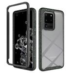 For Samsung Galaxy S20 Ultra Shockproof Starry Sky PC + TPU Protective Case(Black)