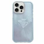 For iPhone 13 Pro Diamond Texture TPU Hybrid PC IMD Phone Case(Blue)