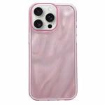 For iPhone 12 Pro Max Quicksand Texture Glitter TPU Hybrid PC Phone Case(Pink)