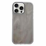 For iPhone 14 Pro Max Quicksand Texture Glitter TPU Hybrid PC Phone Case(Black)