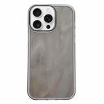 For iPhone 16 Pro Max Quicksand Texture Glitter TPU Hybrid PC Phone Case(Black)