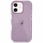 For iPhone 11 IMD 3 in 1 Glitter TPU Hybrid PC Phone Case(Purple)