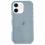 For iPhone 11 IMD 3 in 1 Glitter TPU Hybrid PC Phone Case(Blue)