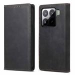 For Xiaomi 15 Business Solid Color Magnetic RFID Leather Phone Case(Black)