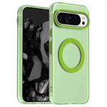 For Google Pixel 9 Pro Candy Magsafe PC Hybrid TPU Phone Case(Green)