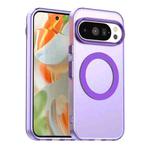 For Google Pixel 10 Pro XL Candy Magsafe PC Hybrid TPU Phone Case(Purple)